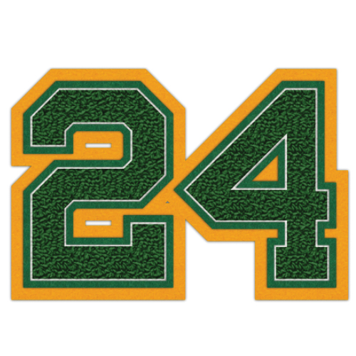 2024 Two Digit Graduation Year Patch, 4