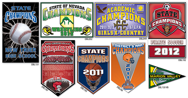 Championship School Banners