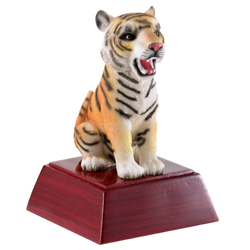 Sitting Tiger Trophy