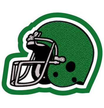 Football Helmet Patch 4