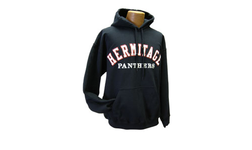 Retro Hooded Fleece Sweatshirt