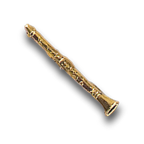Clarinet Pinsert, Gold