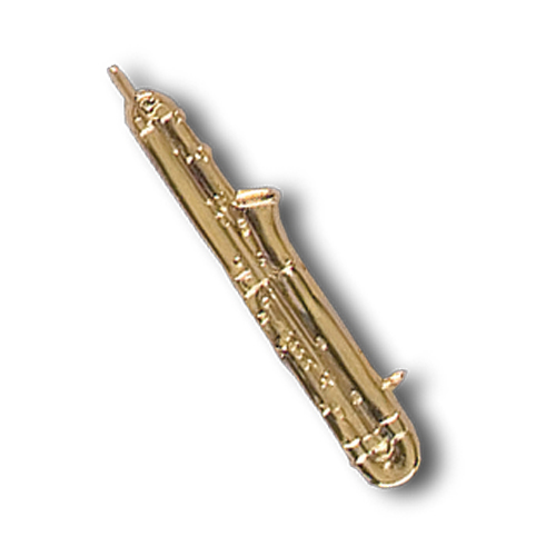 Contrabassoon Pinsert, Gold