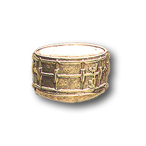 Drum Pinsert, Gold