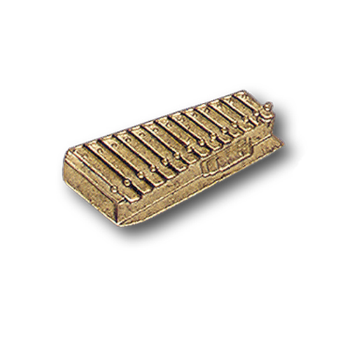 Xylophone Pinsert, Gold