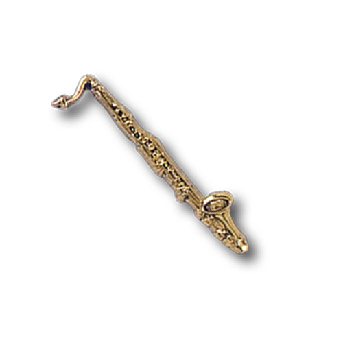 Bass Clarinet Pinsert, Gold