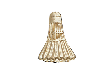 Shuttlecock Metal Insert, Gold - Box of 25