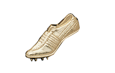 Track Shoe Metal Insert, Gold - Box of 25