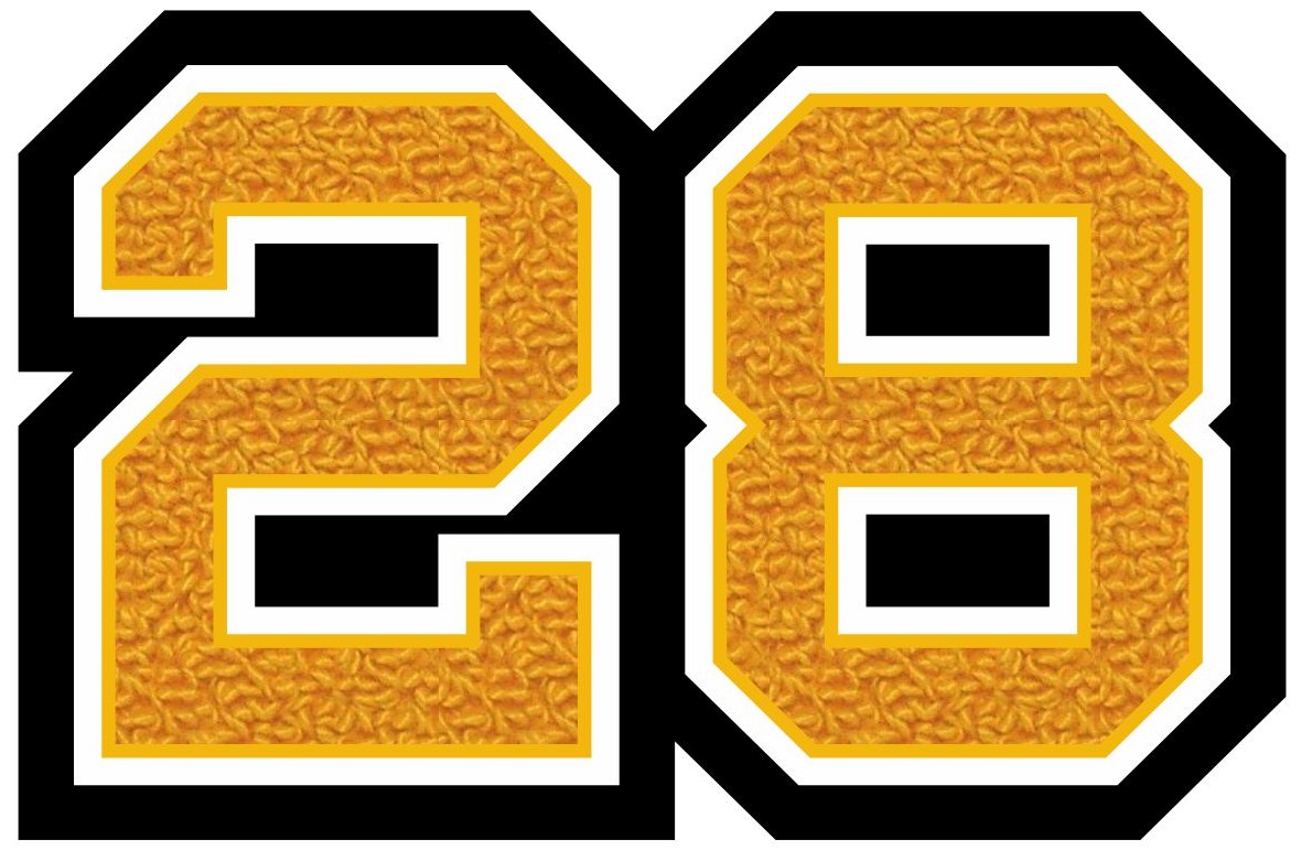 2028 Two Digit Graduation Year Patch, 3