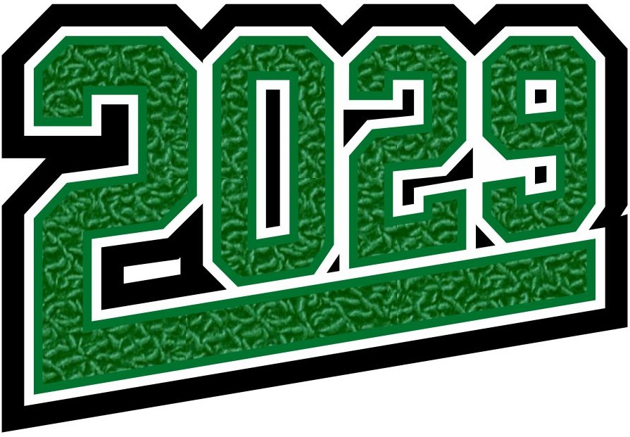 Grad Year Patch 2029 with Tail, 4