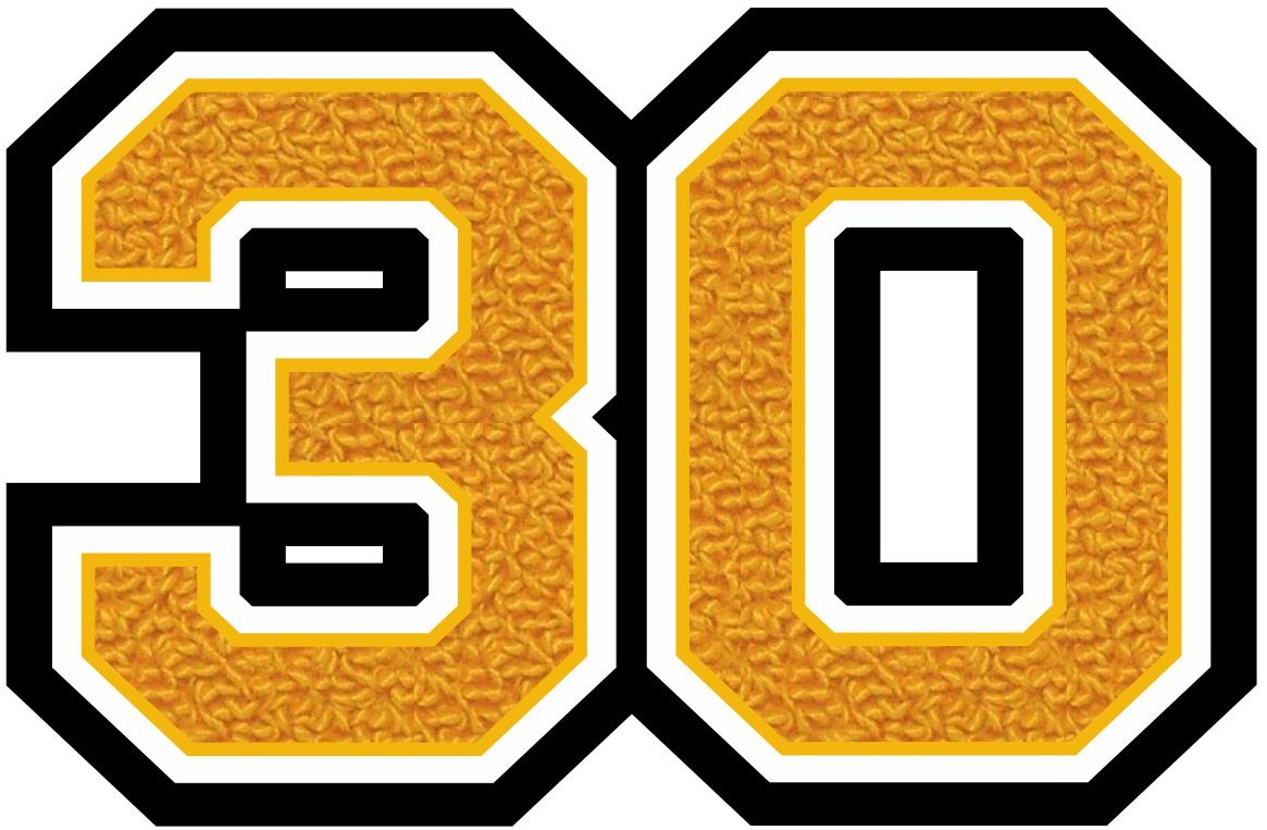 2030 Two Digit Graduation Year Patch, 4