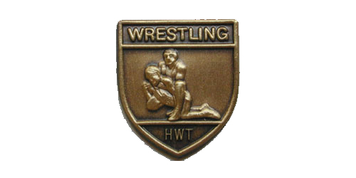 Wrestling-Heavyweight Lapel Pin, Multiple Finishes