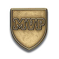 MVP Lapel Pin, Gold Only