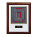 Achievement Display Frame in Cherry