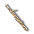 Bassoon Pinsert, Gold