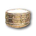 Drum Pinsert, Gold