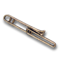 Trombone Pinsert, Gold