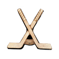 Ice Hockey Sticks X Metal Insert, Gold - Box of 25