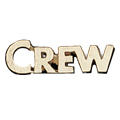 Crew Metal Insert, Gold - Box of 25