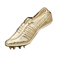 Track Shoe Metal Insert, Gold - Box of 25