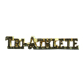 Tri-Athlete Metal Insert, Gold - Box of 25