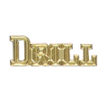 Drill Metal Insert, Gold - Box of 25