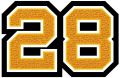 2028 Two Digit Graduation Year Patch, 3