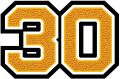 2030 Two Digit Graduation Year Patch, 4