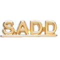 S.A.D.D.Specialty Pin, Gold