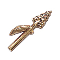 Spear Pin, Gold Tone Metal