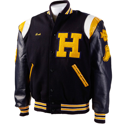 Example check college jacket