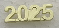 2025 Metal Insert, Gold - Box of 25