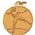 Track Shot Put Medal 1 1/4