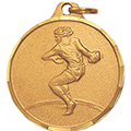 Track Discus Medal 1 1/4