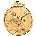 Soccer Kicking Medal 1 1/4