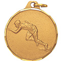 Track Dash Medal 1 1/4