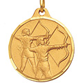 Deluxe Archery Medal 1 1/4