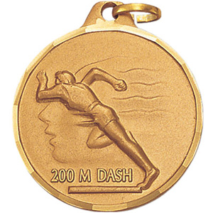 200 M Dash Medal (Female) 1 1/4