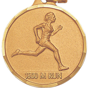 1600 M Runner Medal (Female) 1 1/4