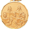 Choir Medal 1 1/4