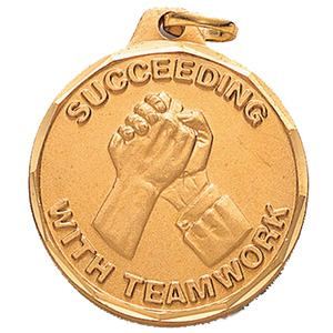 Succeeding with Teamwork Medal 1 1/4