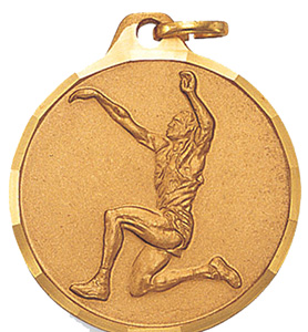 Track Long Jump Medal 1 1/4