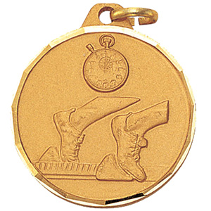 Track Starting Block Medal 1 1/4