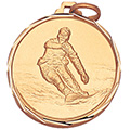 Snowboarding Medal 1 1/4