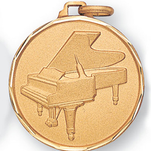 Piano Medal 1 1/4