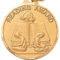 Reading Award Medal 1 1/4