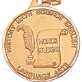 Honor Student Medal 1 1/4