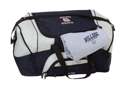 Color Block Sport Duffel Bag