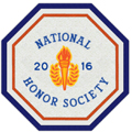 Octagon Shape Honors Patch, 5