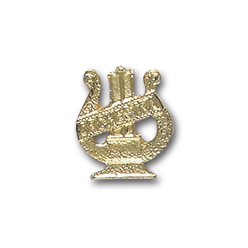 Lyre with Orchestra Metal Insert, Gold - Box of 25